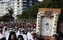 2030 - Φωτογραφίες από την υποδοχή της Ιεράς Εικόνας ΑΞΙΟΝ ΕΣΤΙΝ στη Θεσσαλονίκη - Φωτογραφία 7