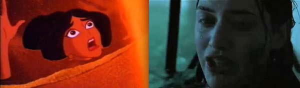 19 απίθανες ομοιότητες στις ταινίες «Αλαντίν» & «Τιτανικός»! - Φωτογραφία 17