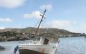 Βυθίστηκε αλιευτικό στη Λευκάδα, κινδύνευσαν δυο άτομα