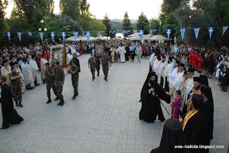 2048 - Η υποδοχή της Ι. Εικόνος της Παναγίας της Βηματάρισσας, από την Ι. Μ. Κουτλουμουσίου του Αγίου Όρους, στη Χαλκίδα - Φωτογραφία 7