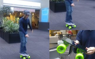 Skateboard επάνω στο Microsoft Surface! - Φωτογραφία 1