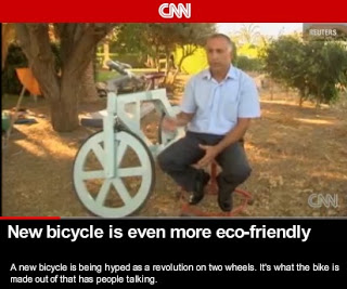 Το πιο οικολογικό ποδήλατο του κόσμου (video) - Φωτογραφία 1