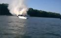 Πυρκαγιά σε ιστιοφόρο σκάφος στα ανοιχτά της Πρέβεζας