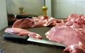 Δεκάδες κιλά κρέατος ακατάλληλα για κατανάλωση
