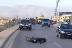 Φωτογραφίες από το θανατηφόρο τροχαίο στην παραλιακή Ηρακλείου