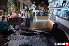 Ένα πορτραίτο φτιαγμένο από.....κάλτσες (!) (pics)