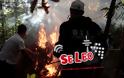Ξύλο, χημικά και βία από τους αστυνομικούς - προστάτες των μεταλλείων χρυσού στη Χαλκιδική [photo]