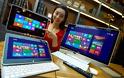 Windows 8 σε laptop και tablet με την LG