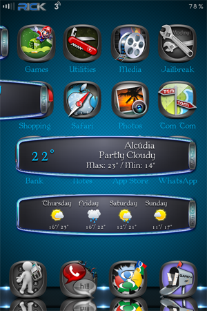 iWidget Ribbons Center Animation: Cydia free - Φωτογραφία 4