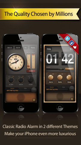 Radio Alarm Clock: AppStore free  ξυπνήστε με μουσική - Φωτογραφία 4