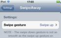 SwipeAway: Cydia tweak free
