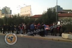 ΣΥΜΒΑΙΝΕΙ ΤΩΡΑ: Περιφρούρηση και πάλι για την παράσταση στο Χυτήριο [photos]