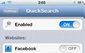 QuickSearch:Cydia tweak - Φωτογραφία 1