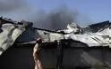 Ηράκλειο: Στις ''φλόγες'' αποθήκη σε πυκνοκατοικημένη περιοχή
