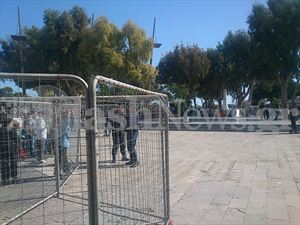 Ένταση στις εκδηλώσεις στο καγκελόφραχτο Ηράκλειο - Φωτογραφία 1