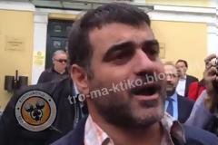 ΠΡΙΝ ΛΙΓΟ: Οι δηλώσεις του Κώστα Βαξεβάνη έξω από τα δικαστήρια Ευελπίδων [videos]