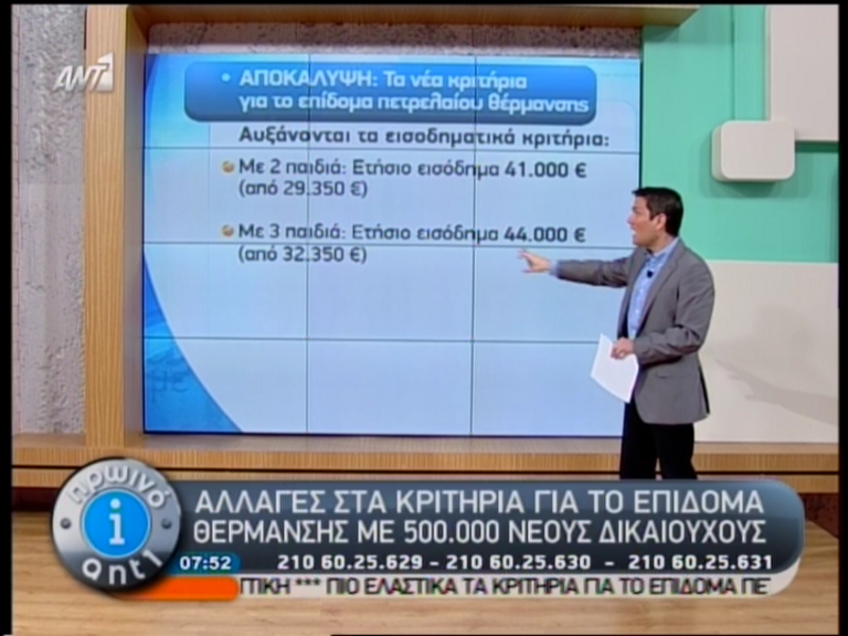 Αλλαγές στο επίδομα θέρμανσης - Φωτογραφία 3