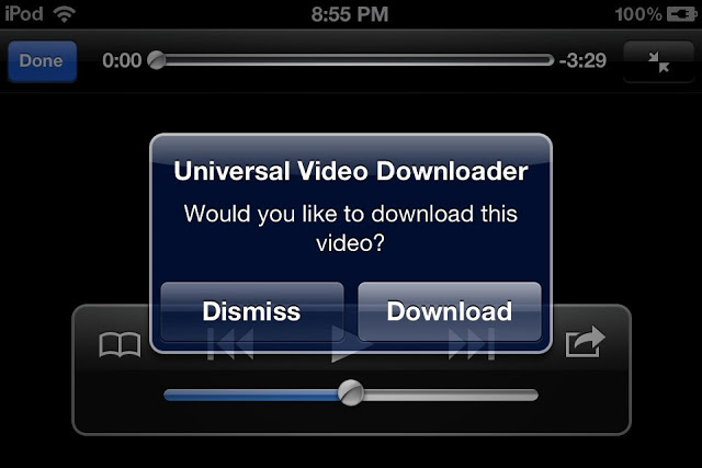 Universal Video Downloader: Cydia tweak free  Κατεβάστε όποιο video θέλετε από όπου θέλετε - Φωτογραφία 1