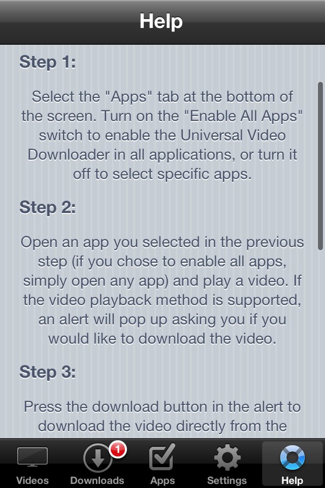 Universal Video Downloader: Cydia tweak free  Κατεβάστε όποιο video θέλετε από όπου θέλετε - Φωτογραφία 5