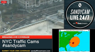 LIVE: O τυφώνας Σάντυ στη Νέα Yόρκη [video] - Φωτογραφία 1
