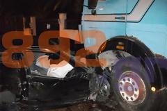 Σοβαρό τρακάρισμα εχτές το βράδυ στο Μαυρούδι Ηγουμενίτσας