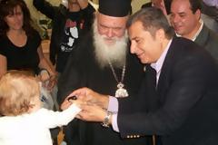 Την έναρξη της Εκστρατείας Παιδικού Εμβολιασμού ευλόγησε ο Αρχιεπίσκοπος