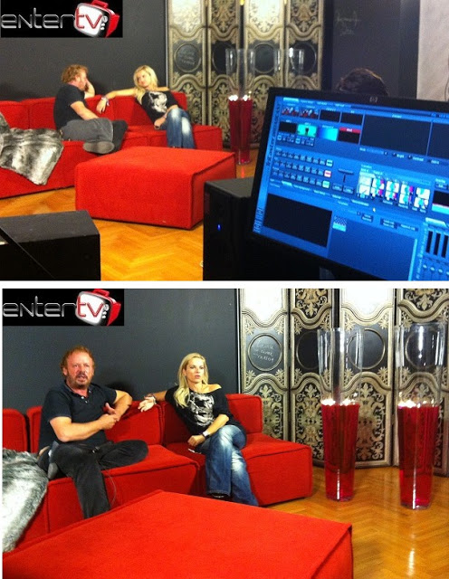 Δείτε φωτογραφίες από την πρώτη πρόβα της εκπομπής του entertv με την Μαρία Μπεκατώρου - Φωτογραφία 2