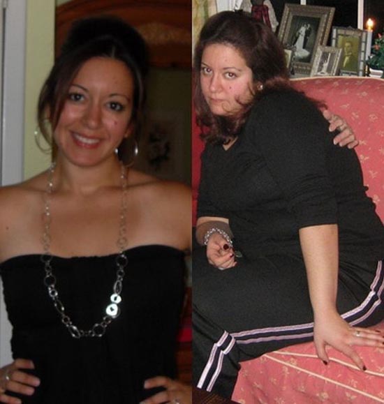 Γυναίκες πριν και μετά το junk food (Photos) - Φωτογραφία 8