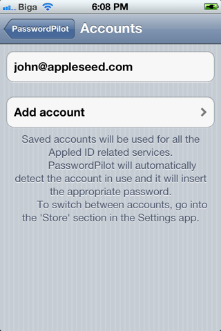 PasswordPilot Pro:  Cydia tweak - Φωτογραφία 2