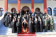 2135 - Επίσημος επίσκεψη της Ιεράς Επιστασίας του Αγ. Όρους στην Ι. Μητρόπολη Λαγκαδά, Λητής και Ρεντίνης