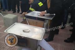 Συγκέντρωση ενστολων τώρα πλατεία Ευαγγελισμου