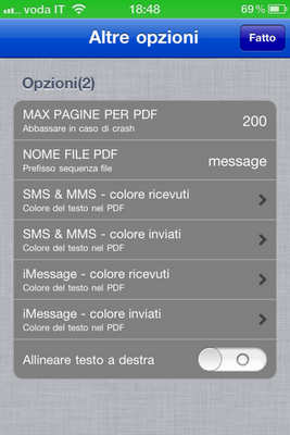 Messages2PDF 2,0 - 8: Cydia tweak update - Φωτογραφία 1