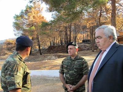Ενημέρωση Υφυπουργού Εθνικής Άμυνας κ. Δημήτρη Ελευσινιώτη για την αντιπυρική περίοδο 2012 - Φωτογραφία 1