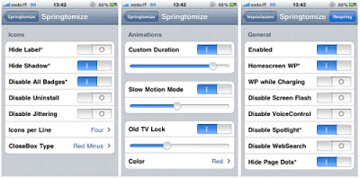 Cydia: Springtomize για iOS 6 beta - Φωτογραφία 1