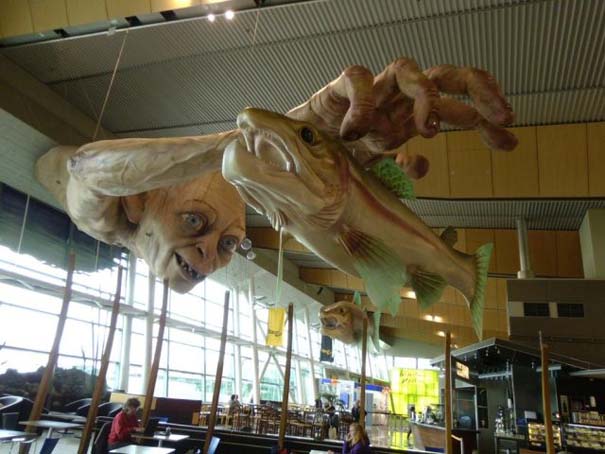 «Τρομακτική» διακόσμηση σε αεροδρόμιο της Νέας Ζηλανδίας - Φωτογραφία 6