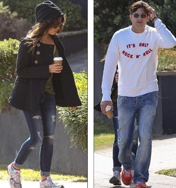 ΣΙΓΑ! «Κολλήσαμε» από τα μέλια! ΔΕΙΤΕ Mila Kunis-Ashton Kutcher σε τρυφερά ενσταντανέ - Φωτογραφία 4