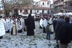 2157 - Τελευταία ημέρα της Ι. Εικόνας ΑΞΙΟΝ ΕΣΤΙ εκτός Αγίου Όρους. Φωτογραφίες από την Αρναία