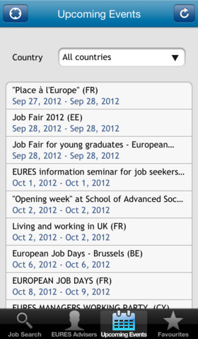 EURES - Your Job in Europe: Εφαρμογή στο iPhone για αναζήτηση δουλειάς στην Ευρώπη - Φωτογραφία 3