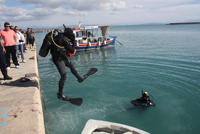 Υδροναύτες Ηλείας: Υποβρύχιος καθαρισμός στο λιμάνι του Κατακόλου - Φωτογραφία 4