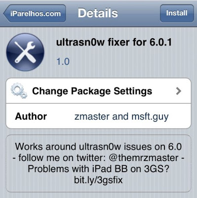 Ultrasn0w Fixer iOS 6.0.1 - Φωτογραφία 1