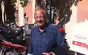 Ο γηραιότερος διαδηλωτής στο Ηράκλειο