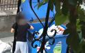 ΕIKONEΣ - ΣΟΚ: Νεαρός ψάχνει για φαγητό στα σκουπίδια στο Αγρίνιο - Φωτογραφία 1