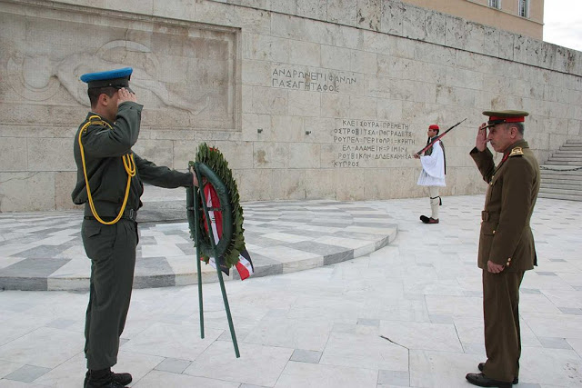 ΕΠΙΣΗΜΗ ΕΠΙΣΚΕΨΗ ΑΡΧΗΓΟΥ ΕΝΟΠΛΩΝ ΔΥΝΑΜΕΩΝ ΙΡΑΚ ΣΤΟ ΓΕΕΘΑ - Φωτογραφία 2