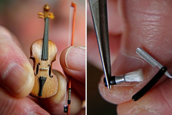 ΜΙΝΙΑΤΟΥΡΑ Δείτε το πιο μικρό βιολί στον κόσμο! - Φωτογραφία 2