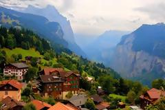 Wengen, ένα χωριό συγκλονιστικής φυσικής ομορφιάς!