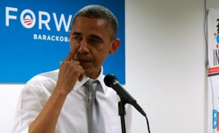 Τα δάκρυα του Ομπάμα (Video) - Φωτογραφία 1
