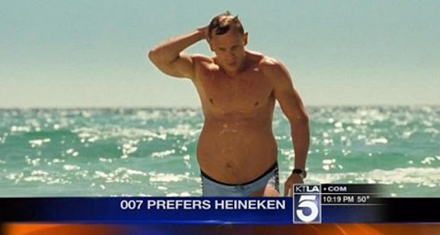 Δείτε τι έπαθε ο Daniel Craig από τις πολλές... μπύρες (video) - Φωτογραφία 3