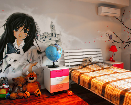 Διακοσμητικές ιδέες με Graffiti για ένα δροσερό εφηβικό δωμάτιο - Φωτογραφία 16