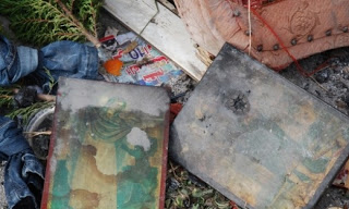 Κ. Αχαία: Μουσουλμάνοι έκαψαν εικόνες και 2 σταυρούς - Φωτογραφία 1