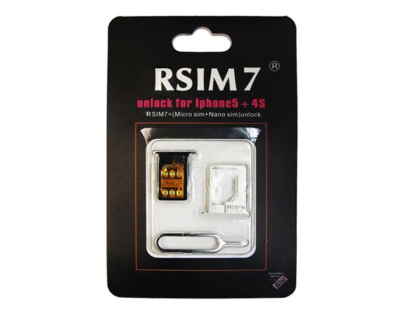 RSIM-7 SIM: Ξεκλειδώστε όποιο iphone θέλετε χωρίς jailbreak - Φωτογραφία 1